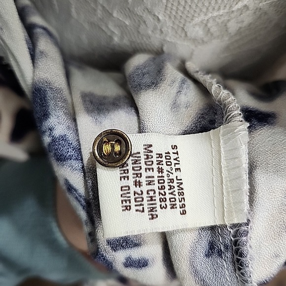 Vintage Havana Women's Cold‎ Shoulder Leopard Print Top Size Small New Boho Chic - Picture 12 of 12